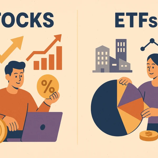 stocks and ETFs